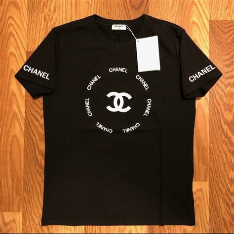 chanel t shirt for men|embellished Chanel t shirt.